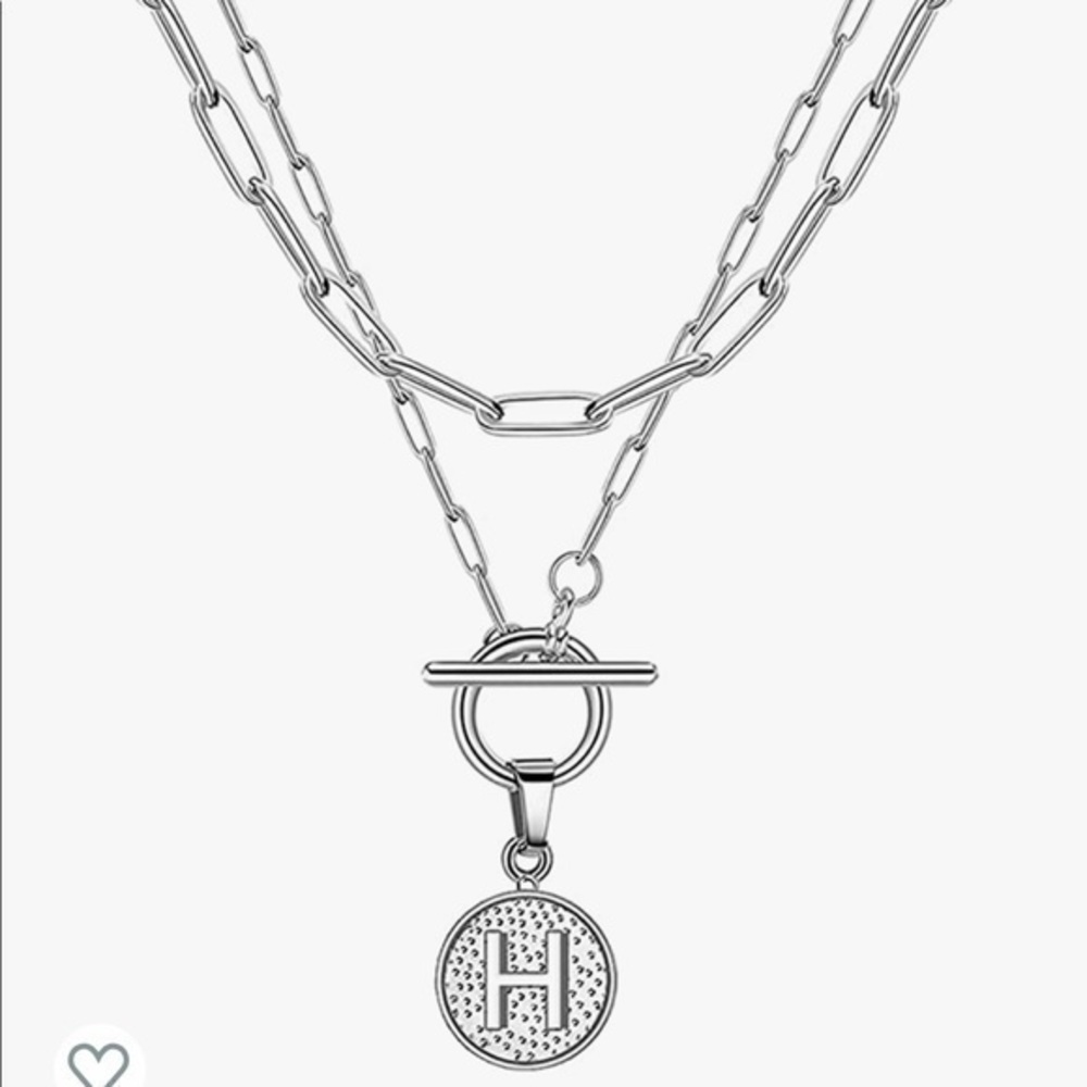“H” necklace
